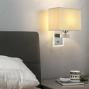 Axyaa LED Fabric Wall Lamp for Bedroom, Living Room, Dining Room