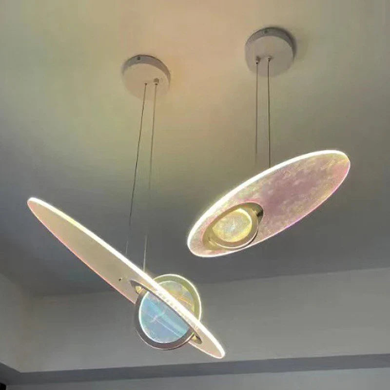 Axyaa Nordic Satellite Chandelier: Modern Minimalist Pendant Lighting for Home Interiors