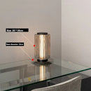 Axyaa Nordic Glass Floor Lamp - LED Stand Lighting for Living Room & Bedroom