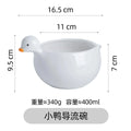 Axyaa Ceramic Duck Egg Beater Bowl - Kitchen Utensil for Runny Eggs