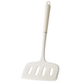 Silicone Wide Spatula with Wooden Handle by Axyaa - Non-Stick Cooking Tool