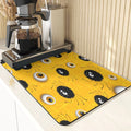 Axyaa Halloween Pumpkin Silicone Table Mat Set