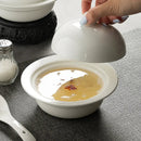 Axyaa Stewed Bird's Nest Pot, Waterproof, Steamed Egg Bowl, Soup Cup for Home & Restaurant