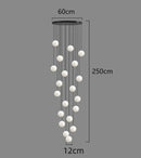 Axyaa LED Ceiling Lamp Chandelier for Modern Bedroom and Dining Room