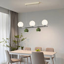 Axyaa Round Ball Pendant Chandelier Light for Living Room