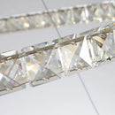 Axyaa Crystal Chandelier Stair Pendant Lamp Living Room Interior Lighting
