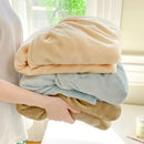 Axyaa Warm Flannel Fitted Bed Sheet, Coral Fleece Mattress Cover