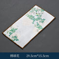 Axyaa Chinese Painted Tea Napkin Tea Ceremony Towel Placemat Set