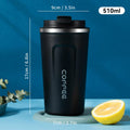 Axyaa 510ml Stainless Steel Insulated Water Tumbler - Leak-proof Coffee Mug