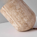 Axyaa Mid Century Cream Table Lamp LED Art Piece Luxe Room Lighting