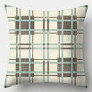 Axyaa Geometric Texture Cushion Cover 45x45cm Polyester Decorative Pillow Cover