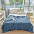 Axyaa Cozy Quilted Vintage Plaid Flannel Throw Blanket - All-Season Digital Design