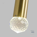 Axyaa Crystal Pendant Light - Nordic Modern Minimalist Bedside Lamp