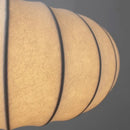 Axyaa Wabi-Sabi Silk Pumpkin Hanging Chandelier for Restaurant Tea Living Room Bedroom
