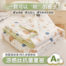 Axyaa Cool Silk Summer Quilt - Antibacterial & Machine Washable