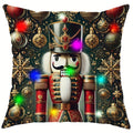 Nutcracker Princess LED Pillowcase - Festive Christmas Home Decor by Axyaa