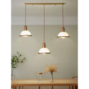 Axyaa Wabi Sabi Wooden Pendant Light for Bedroom, Restaurant, and Bar
