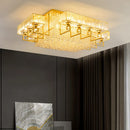 Axyaa Modern Crystal Ceiling Light for Living Room, Bedroom, Dining Room