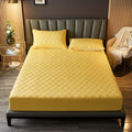 Axyaa Antibacterial Waterproof Mattress Protector - Padded, Non-Slip, Urine-Proof Cover