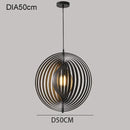 Axyaa Deformation Moon Chandelier: Nordic Style LED Pendant Light