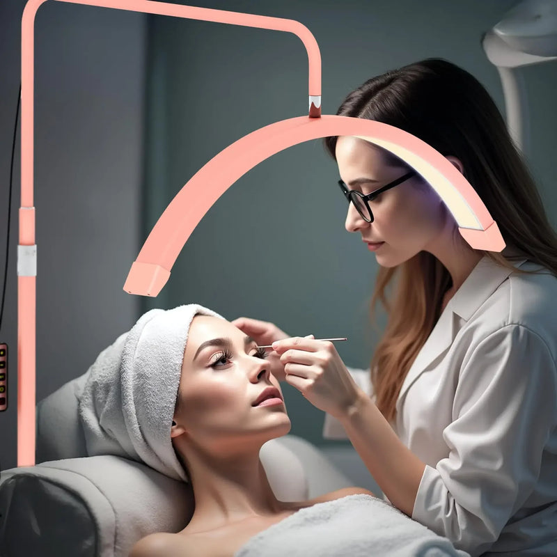 Axyaa 40W LED U-Connector Half Moon Fill Light for Beauty and Nail Art