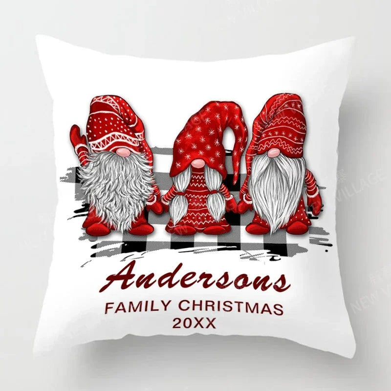 Axyaa Christmas Series Pillowcases for Festive Home Decor 40x40 50x50 60x60 35x35