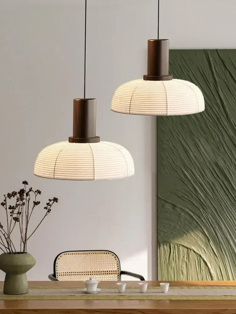 Axyaa Wabi Sabi Living Room Ceiling Lamp Pendant Lights Chandelier Lustre