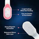 Axya Silicone Magnet LED Clip Light: Night Safety Emergency Flashlight