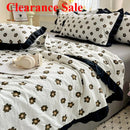 Axyaa Cotton Air Conditioner Quilt Set - Summer Cool, Thin, Machine Washable