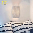 Axyaa Stainless Steel Wall Lamp LED Modern Interior Lighting for Living Room Bedroom