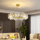 Axyaa Nordic Glass LED Pendant Light for Modern Luxury Living Room, Restaurant & Bedroom