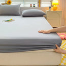 Axyaa Soft Cotton Mattress Cover for Single/Double/King/Queen Bed