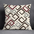 Axyaa Geometric Color Pillowcase Square Cushion Cover 45x45