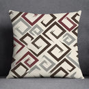 Axyaa Geometric Color Pillowcase Square Cushion Cover 45x45