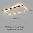 Axyaa Nordic LED Ceiling Lamp for Simple Living Room, Modern Design for Home Decor
