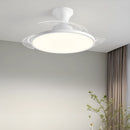 Axyaa Quiet LED Ceiling Fan with Soft Light for Comfortable Sleep