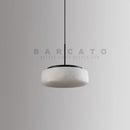 Axyaa Marble LED Pendant Chandeliers - Natural Stone Luxury Lighting for Home, Hotel, and Shop