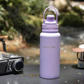 Axyaa Stainless Steel Vacuum Insulated Bottle with Straw - 800/1000ML