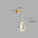 Axyaa Modern Nordic Wall Lamp for Living Room, Bedroom, Hotel & Restaurant Lighting
