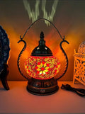 Axyaa Turkish Mosaic Table Lamp Handcrafted Night Light