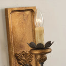 Axyaa French Retro Gold Carved Wall Lamp for Elegant Home Lighting