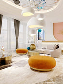 Axyaa Wabi Sabi LED Chandelier: Modern Handmade Japan Style Suspension Light