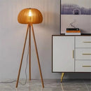 Axyaa Wooden Tripod Floor & Table Lamp Set for Living Room Bedroom Decor