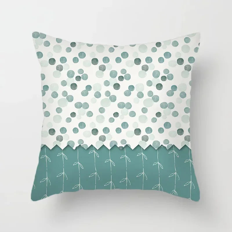 Axyaa Sea Turtle & Bird Pillowcase - Single Print Sofa Case for Children's Bedroom