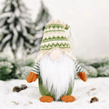 Axyaa Green Gnome Doll: Christmas Decor Family Santa Claus Figurine & Gift