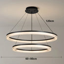 Axyaa Modern Ceiling Chandelier for Dining Room: Elegant Hanging Light Fixture, Pendant Lamp for Living Room.