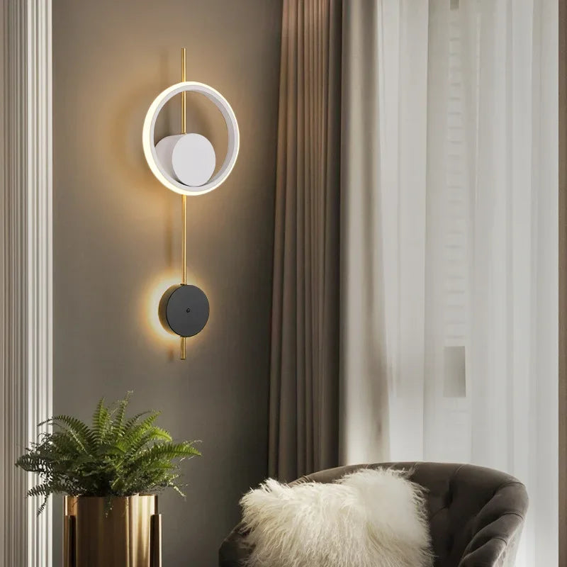 Axya LED Wall Lamp: Modern Luxury Lighting Fixture for Home Decor