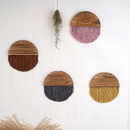 Axyaa Semicircle Macrame Wall Hanging in Colorful Nordic Style