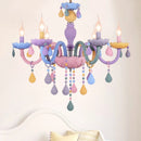 Axyaa Crystal Chandelier: Elegant Lighting for Home, Bedroom, Restaurant, Children's Room
