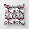 Axyaa Halloween Skull Throw Pillow Cover for Sofa Chair Bed Home Decor